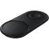 Samsung Wireless Charger DUO Pad, up to 25W with Fast Charge 2.0 Qi compatible, Charge wearable devices like Phones & buds & smart watch, 2 devices at once - Black